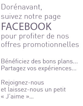 Suivez-nous sur Facebook